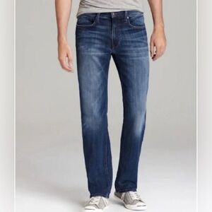 Joe's Jeans "The Rebel" Men's Wide Leg Medium-Dark Blue Denim Jeans, 40